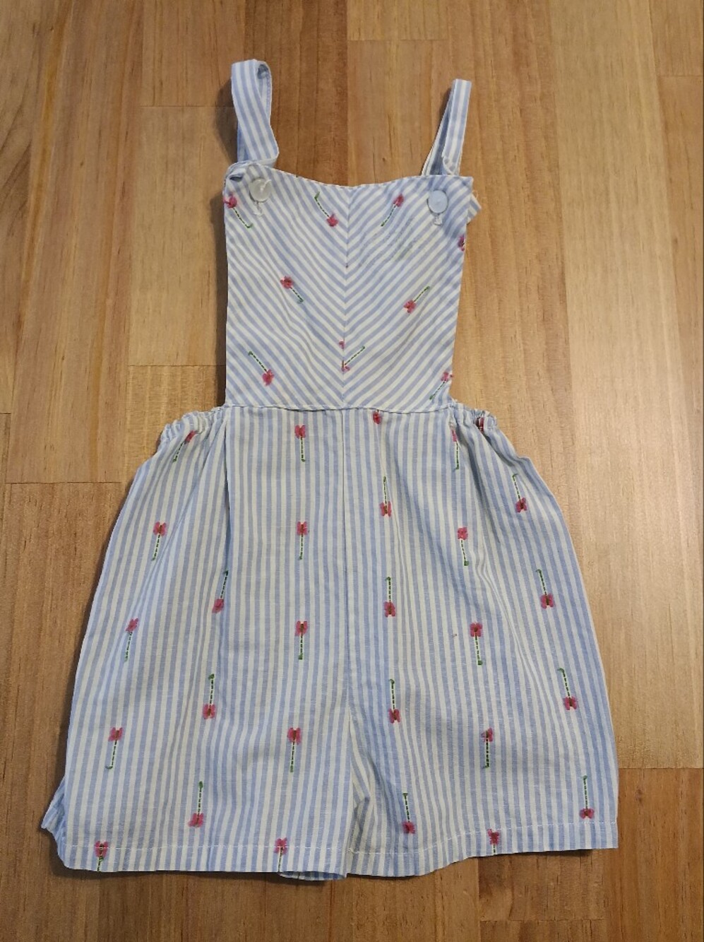 Vintage Baby Striped Romper